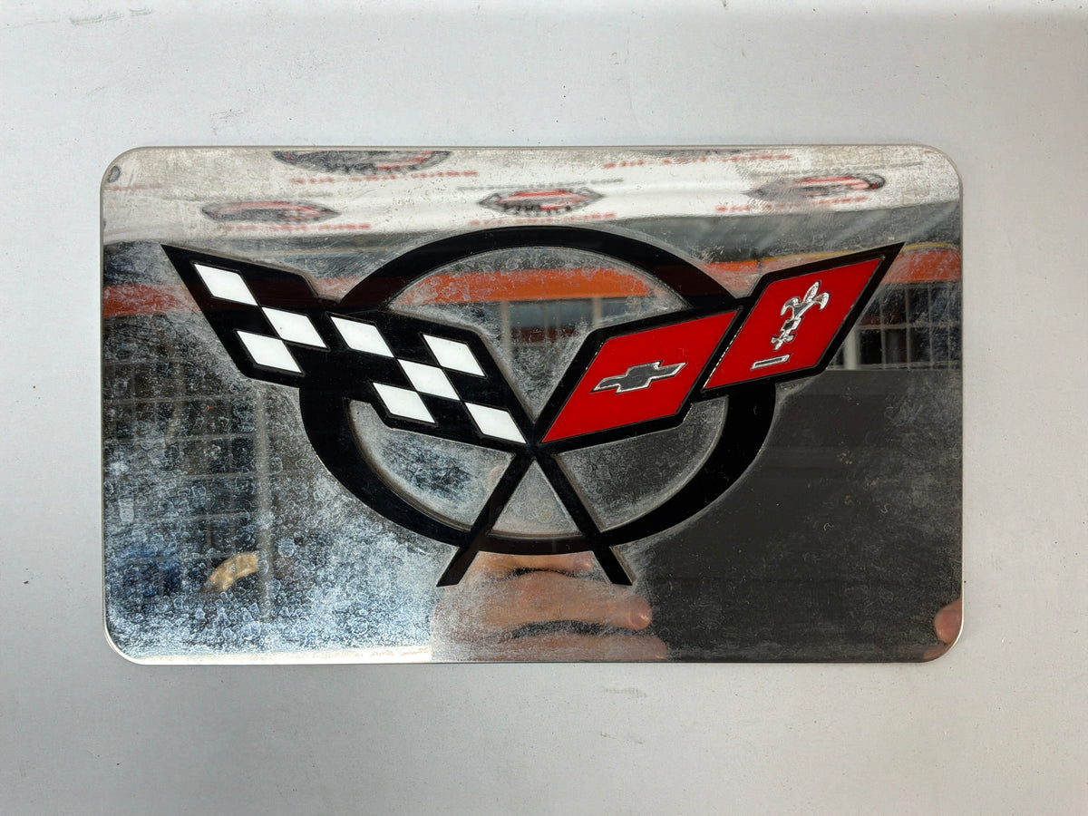2002 Chevy C5 Corvette Convertible Stainless Steel Exhaust Enhancer Plate Aftermarket