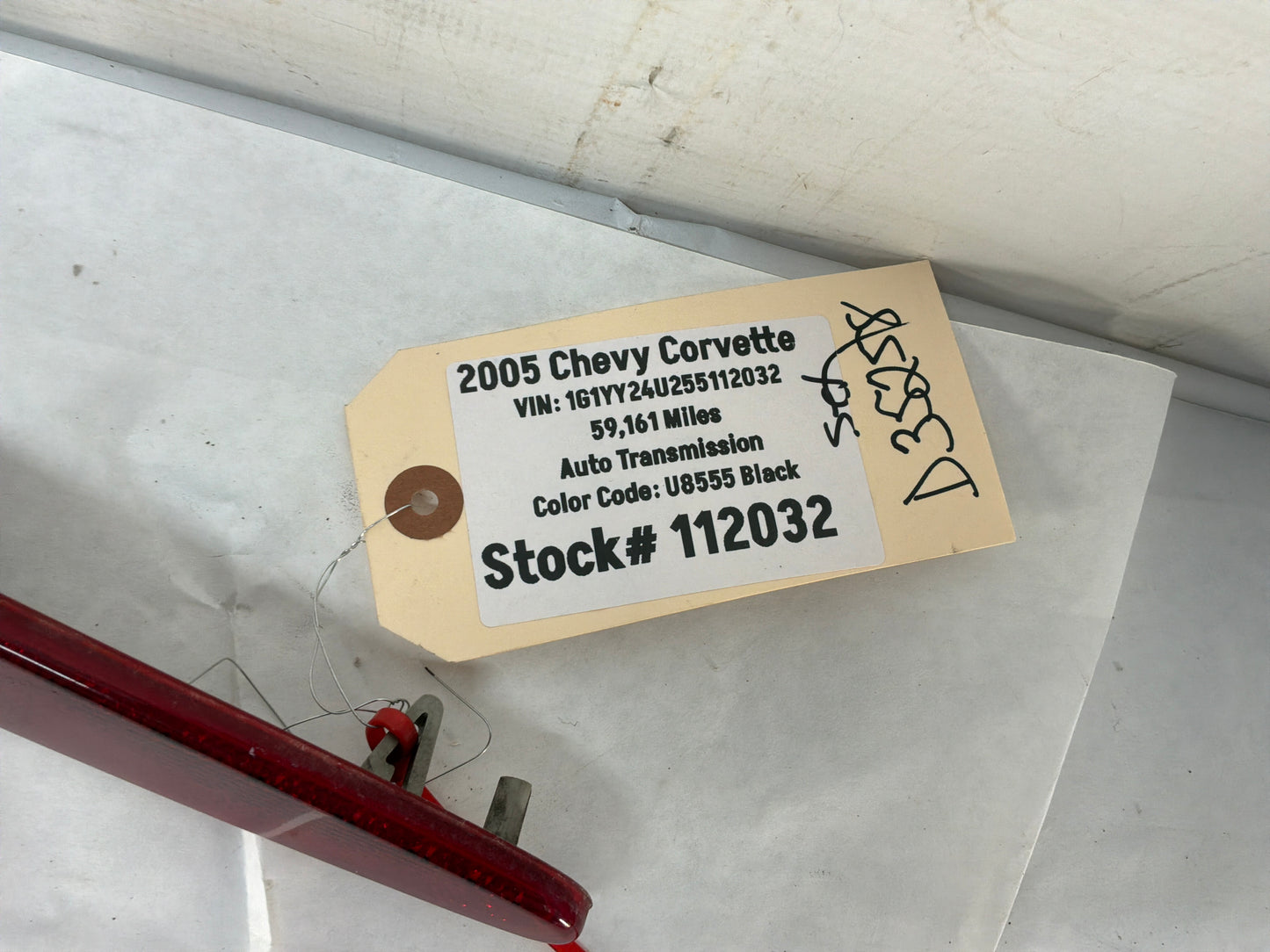 2005 Chevy C6 Corvette RH & LH Side Marker Turn Signal Light Lamp OEM - Day's Parts Yard