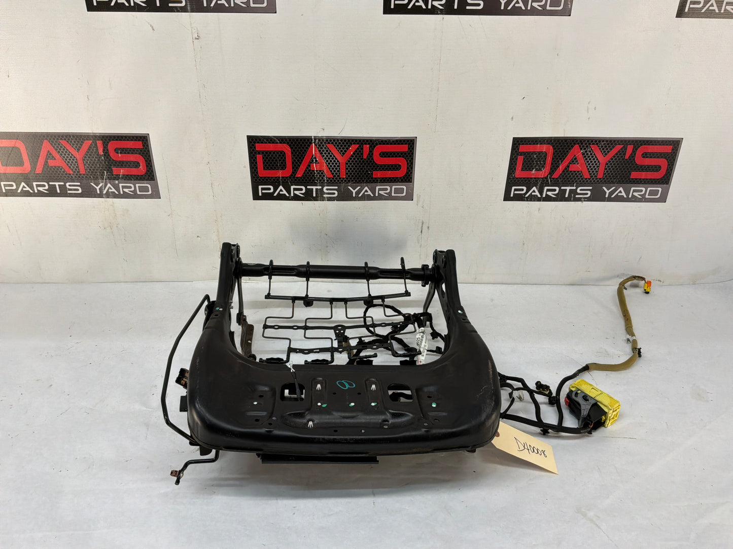 2017 Chevy SS Sedan LH Driver Front Seat Lower Track Frame Motor Assembly OEM