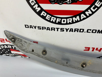 2014 Chevy SS Sedan Trunk Deck Lid Spoiler Wing Silver OEM