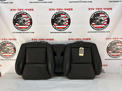 2005 Pontiac GTO Black Leather Front and Rear Seats Set OEM