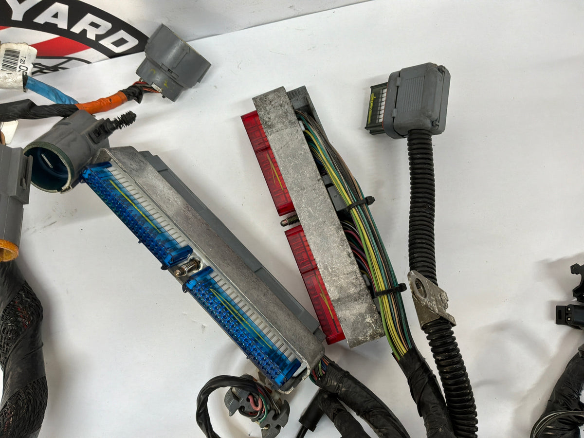 2002 Chevy C5 Corvette Convertible Engine Motor Automatic Transmission Wire Wiring Harness OEM