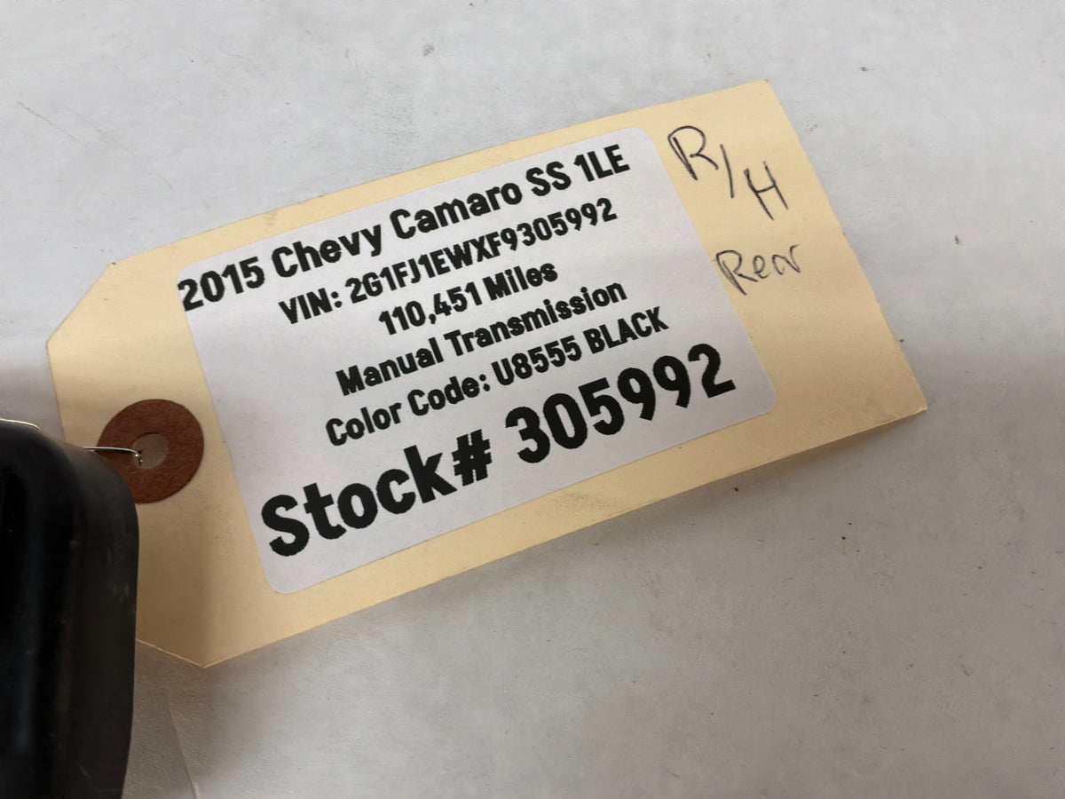 2015 Chevy Camaro SS 1LE RH Passenger Rear Bumper Guide Bracket Support OEM