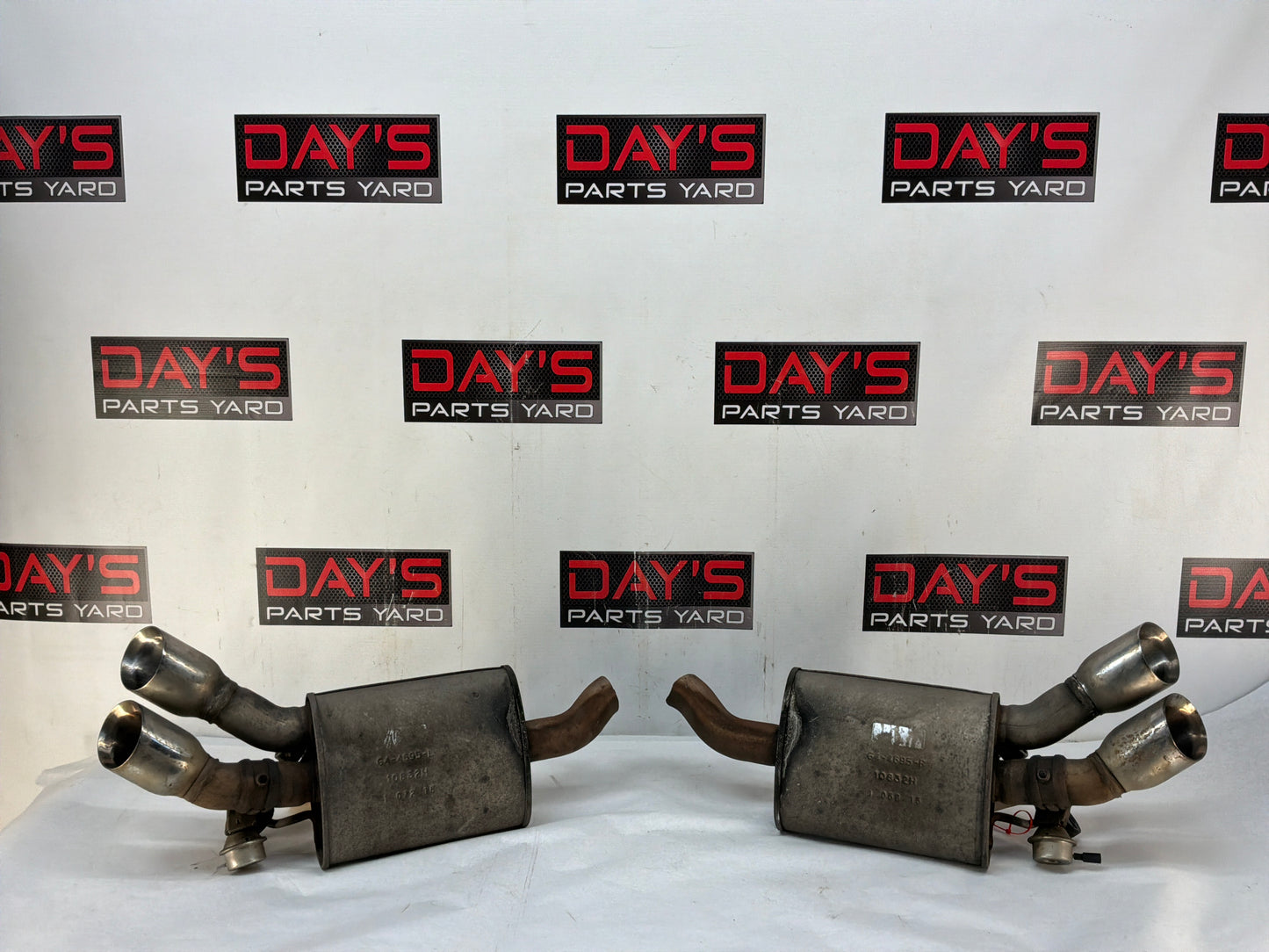 2014 Chevy Camaro ZL1 Factory OEM NPP Bi Mode Exhaust Mufflers OEM