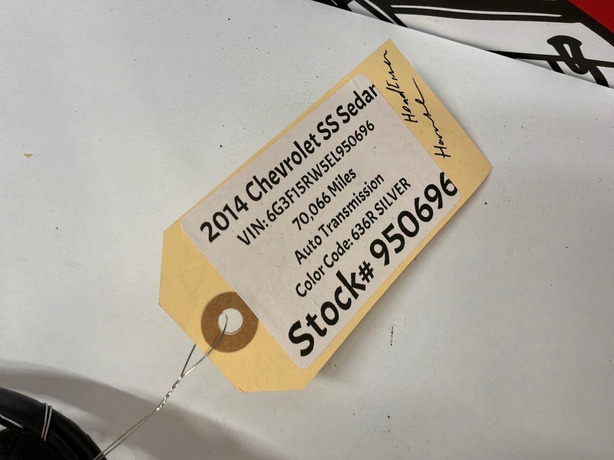 2014 Chevy SS Sedan Headliner Head Liner Wire Wiring Harness OEM