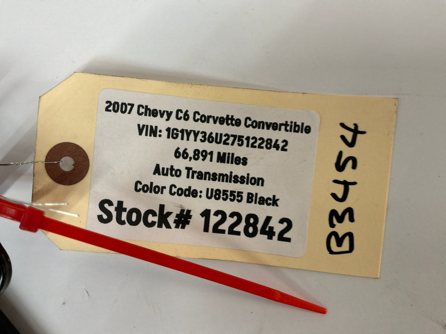 2007 Chevy C6 Corvette Convertible RH & LH Trunk Hinges OEM