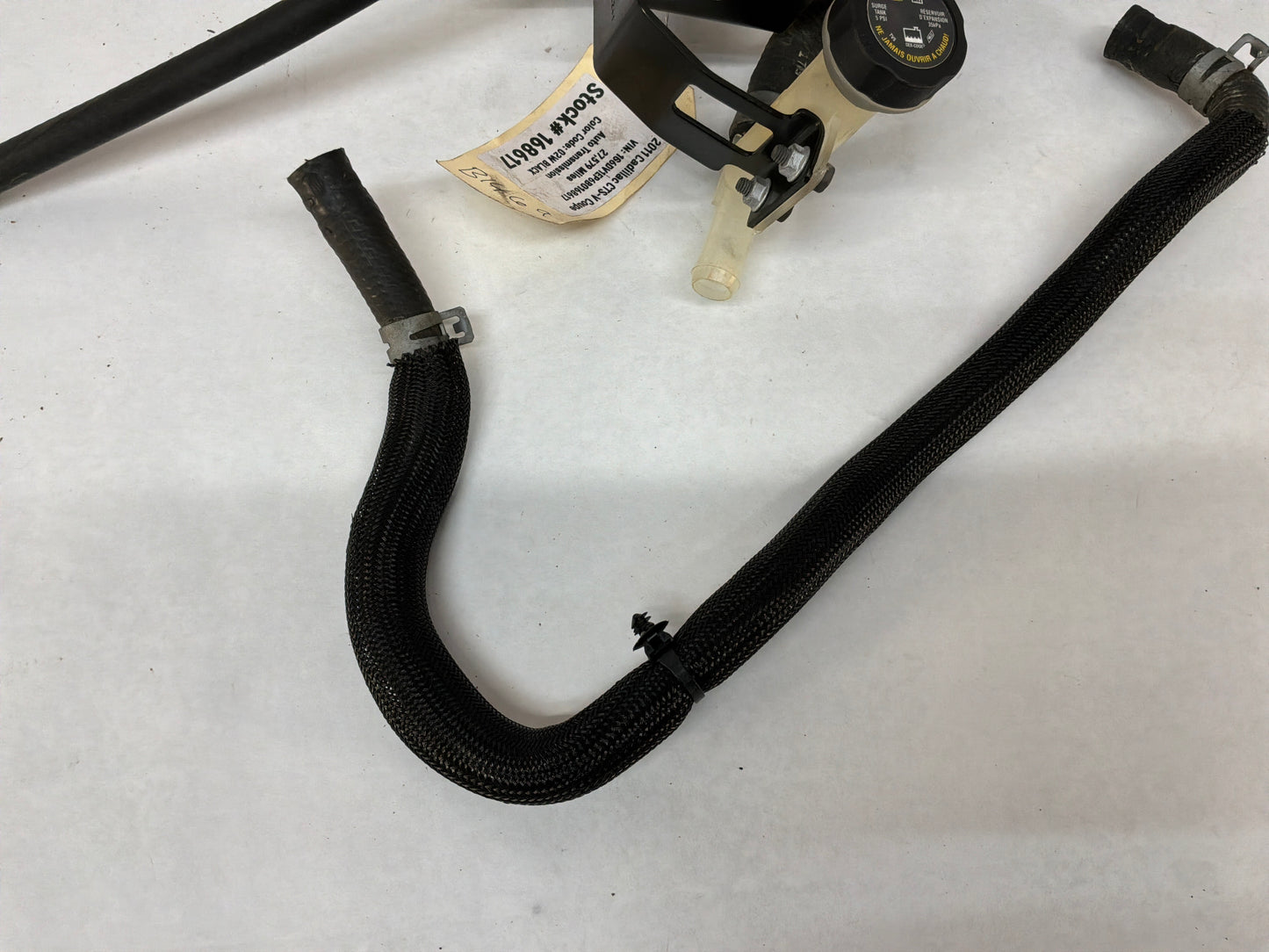 2011 Cadillac CTS-V Supercharger Reservoir Coolant Hose Pipes Tubes Lines OEM