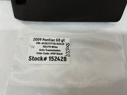 2009 Pontiac G8 GT Interior Kick Panel Fuse Box Cover Panel Door Trim OEM - Day's Parts Yard