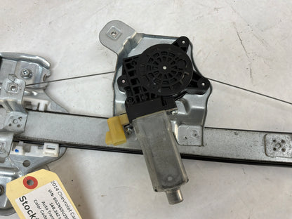 2014 Chevy Caprice PPV LH Driver Rear Window Regulator w/ Motor OEM