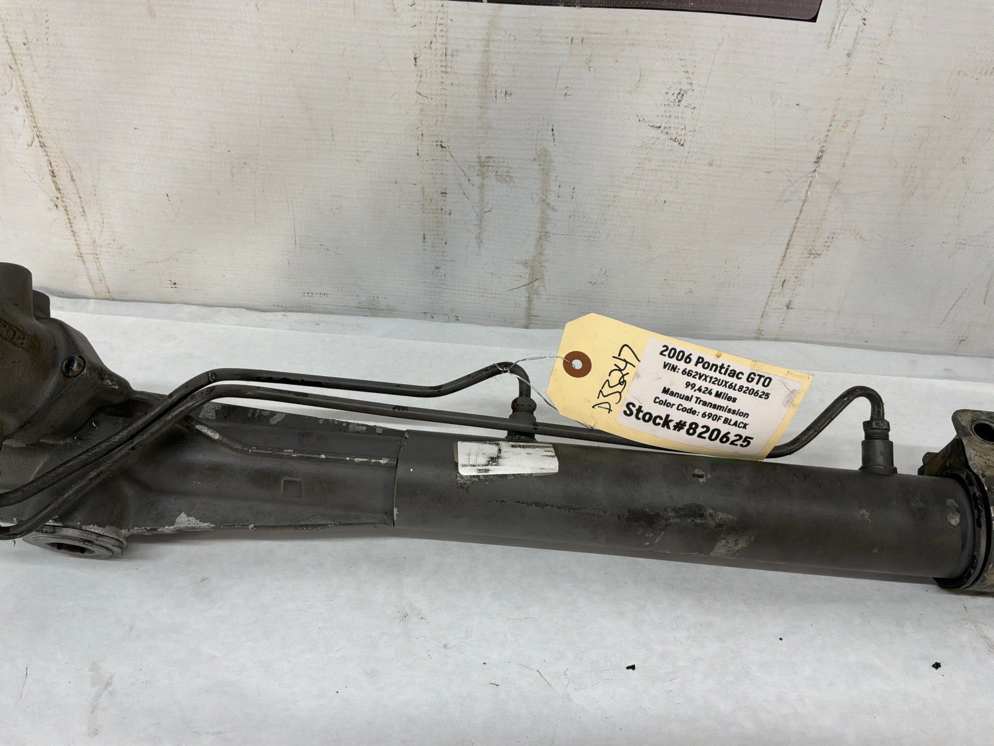 Rack and pinion - Day's Parts Yard