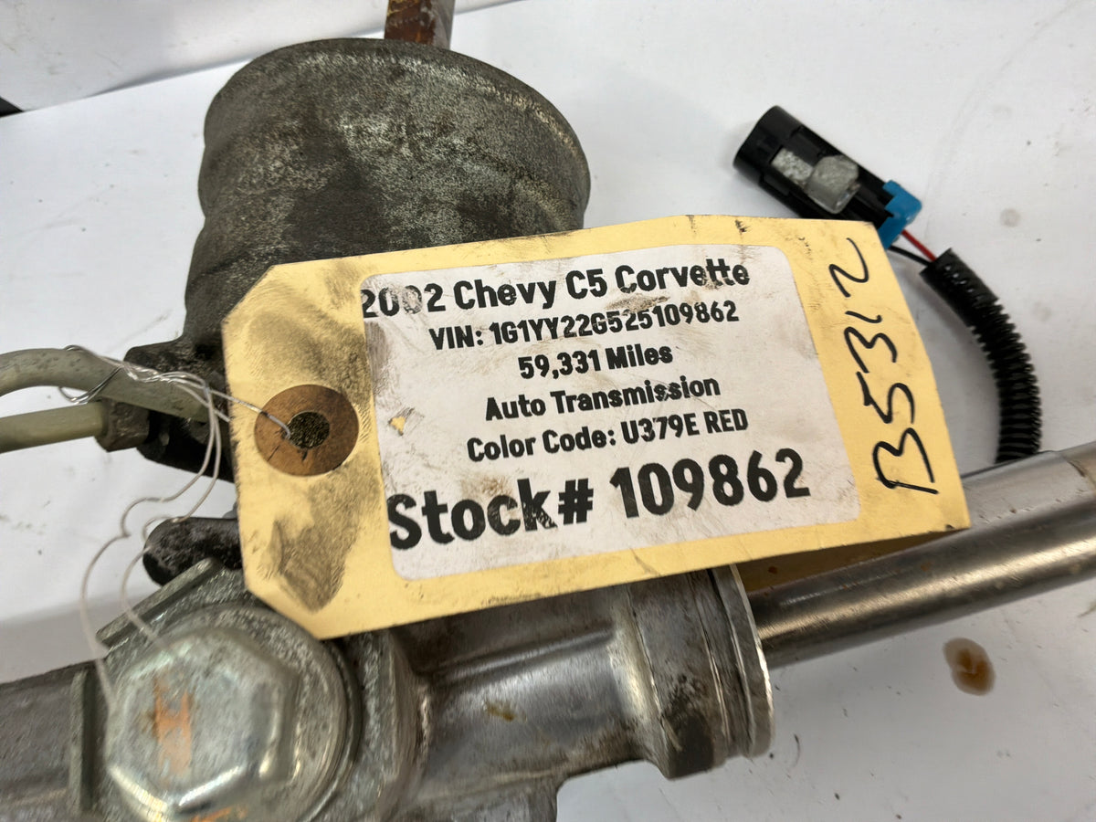 2002 Chevy C5 Corvette Steering Rack and Pinion Gear Assembly OEM