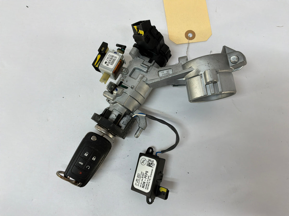 2014 Chevy Caprice PPV Ignition Switch Lock Housing Assembly w/ Key OEM