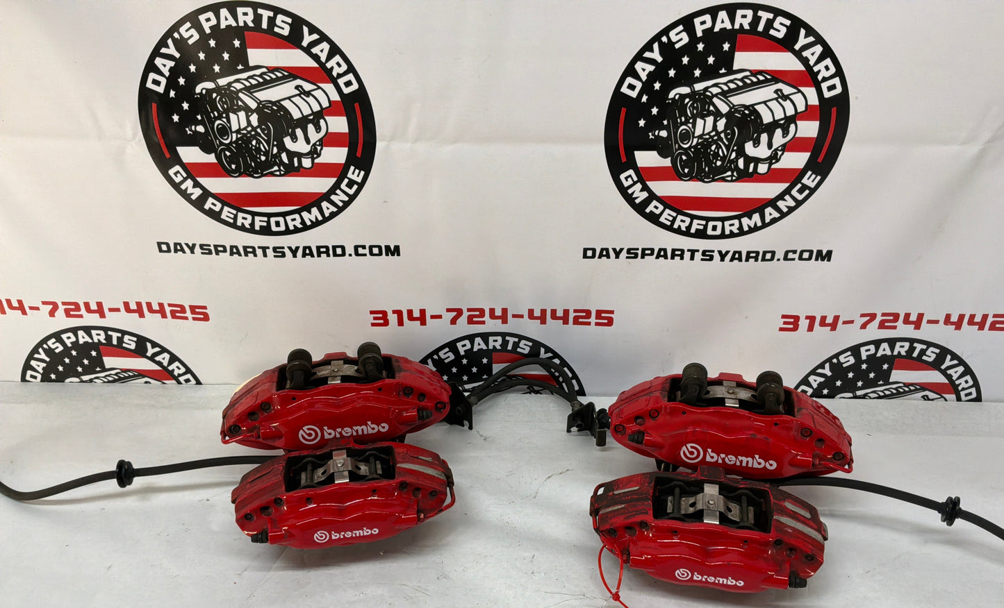 2017 Chevy SS Sedan Brembo Brake Calipers Front and Rear OEM