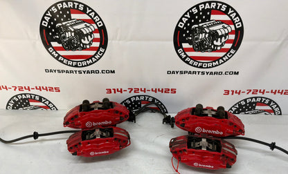 2017 Chevy SS Sedan Brembo Brake Calipers Front and Rear OEM