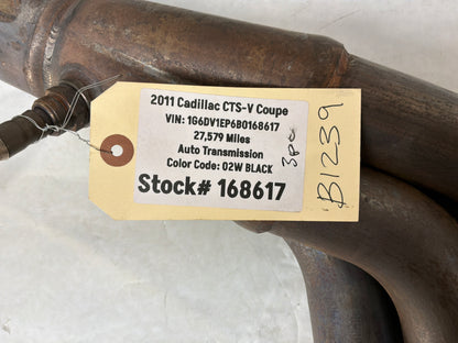 2011 Cadillac CTS-V Coupe Stainless Works Complete Exhaust Long Tube Header X Pipe Mufflers