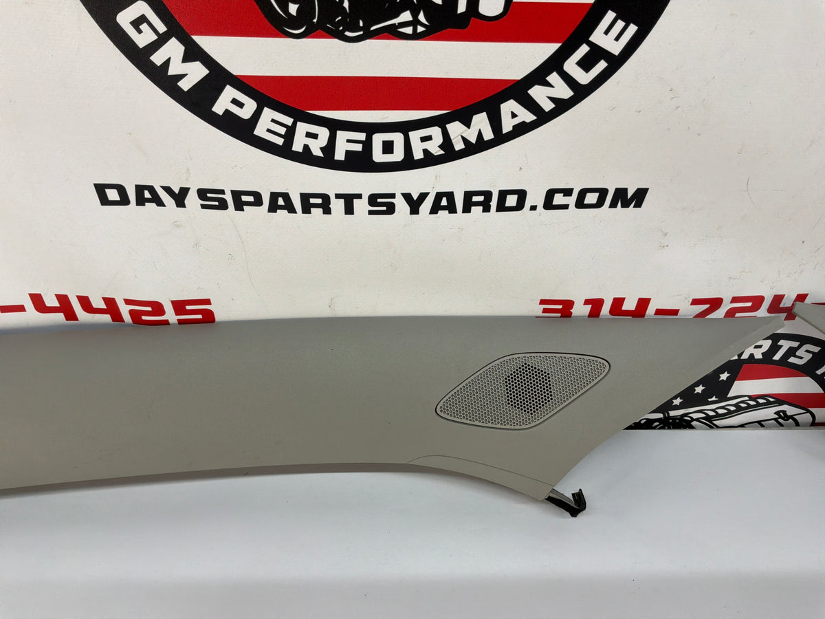 2016 Chevy SS Sedan RH & LH Interior A Pillar Windshield Trim Panel Moldings OEM