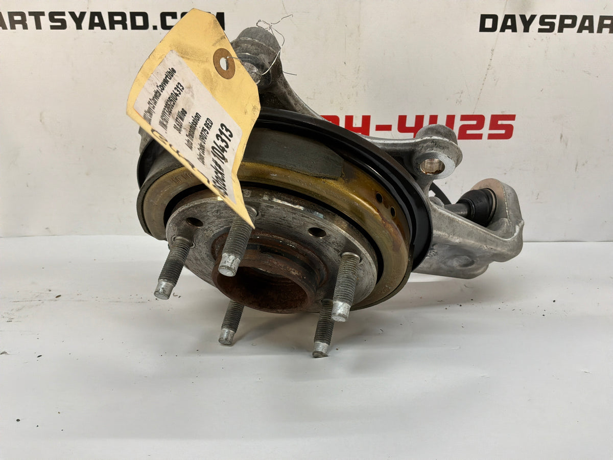 2002 Chevy C5 Corvette Convertible  LH Driver Rear Suspension Spindle Knuckle Hub OEM