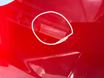 2015 Chevy SS Sedan Complete Rear Bumper Cover Panel Red OEM