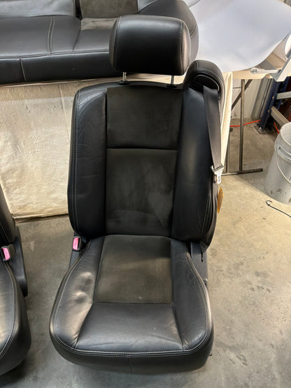 2006 Cadillac CTS-V Seats Fronts & Rears Non Recaro Leather and Suede OEM