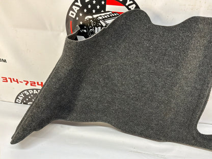 2009 Cadillac CTS-V RH Passenger Interior Quarter Trunk Carpet Felt Liner Trim Panels OEM