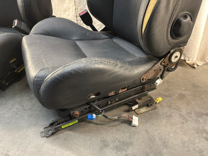 2006 Pontiac GTO Seats Front and Rears Black Leather OEM