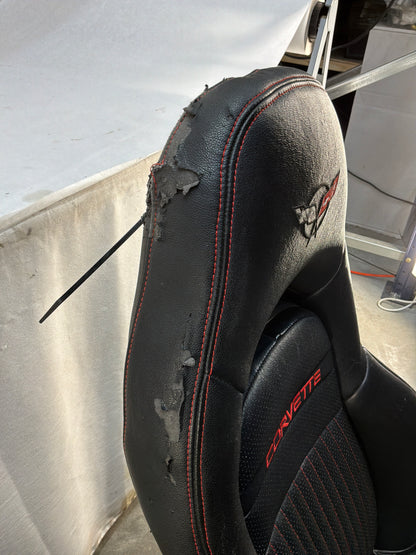1999 Chevrolet C5 Corvette Seats Black Leather OEM