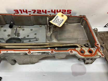2006 Pontiac GTO Complete Oil Pan Assembly Pick Up Tube Windage Tray Dip Stick OEM