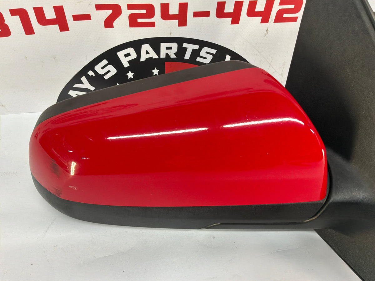 2008 Pontiac G8 GT RH Passenger Exterior Side Door Mirror Red OEM