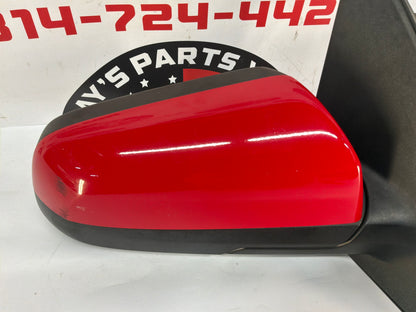 2008 Pontiac G8 GT RH Passenger Exterior Side Door Mirror Red OEM