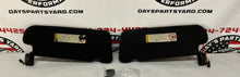 2004 Pontiac GTO RH & LH Sun Visors Sunvisors w/ Clips OEM