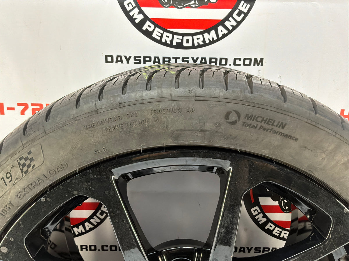 2012 Cadillac CTS-V 19x10.5 Factory OEM Rear Wheel Rim & Tire