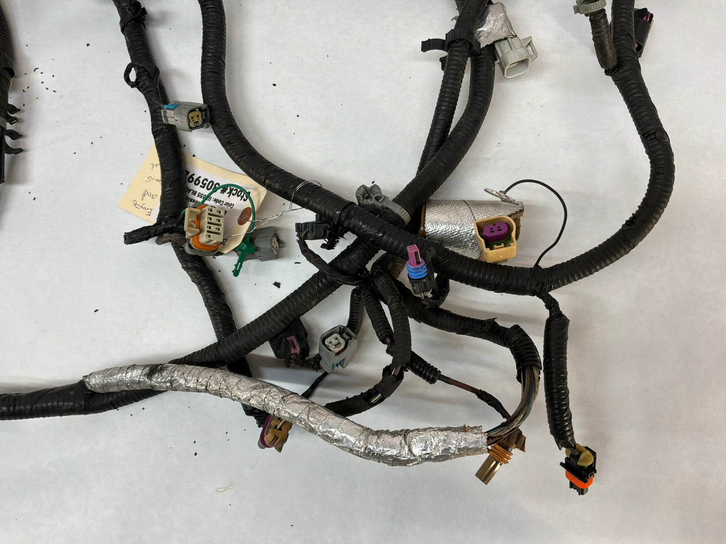 2015 Chevy Camaro SS 1LE Engine Motor Manual Transmission Wiring Wire Harness OEM