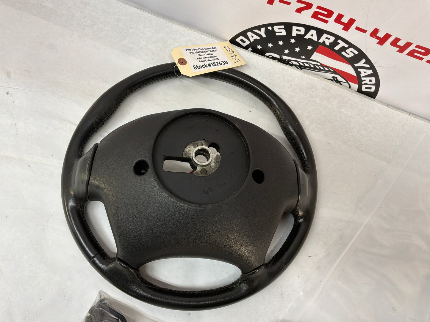 2002 Pontiac Trans Am WS6 Steering Wheel OEM