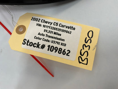 2002 Chevy C5 Corvette RH Passenger Interior Door Handle Trim Bezel Frame OEM