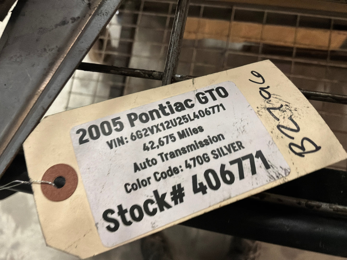 2005 Pontiac GTO LH Driver Front Window Regulator Motor OEM