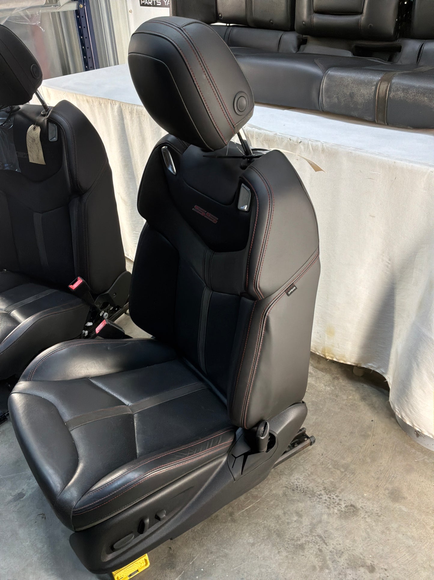 2017 Chevrolet SS Sedan Front and Rear Leather Seats OEM