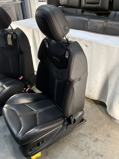 2017 Chevrolet SS Sedan Front and Rear Leather Seats OEM
