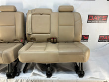 2012 Chevy Avalanche Rear Seats Leather Cashmere OEM