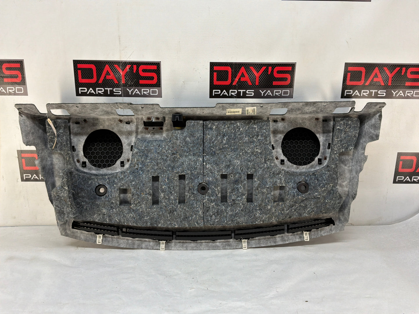 2015 Chevy SS Sedan Rear Interior Package Deck Tray Parcel Shelf Trim Cover OEM