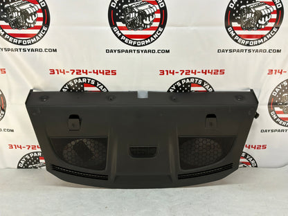 2013 Chevy Camaro 1LE Rear Interior Deck Package Tray Window Panel Trim OEM