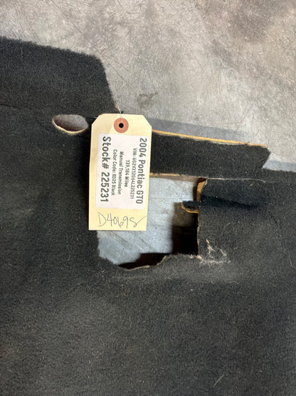2004 Pontiac GTO Complete Interior Floor Carpet OEM
