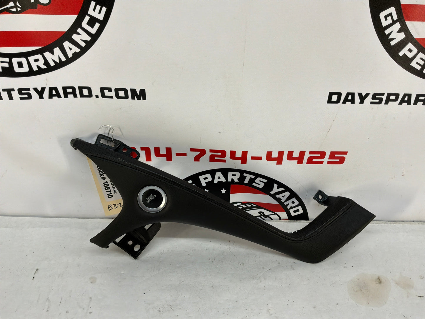 2016 Cadillac CTS-V Dash Stop and Start Trim Panel OEM