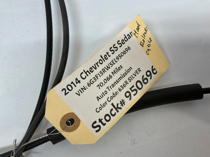 2014 Chevy SS Sedan Hood Latch Release Cable w/ Handle OEM