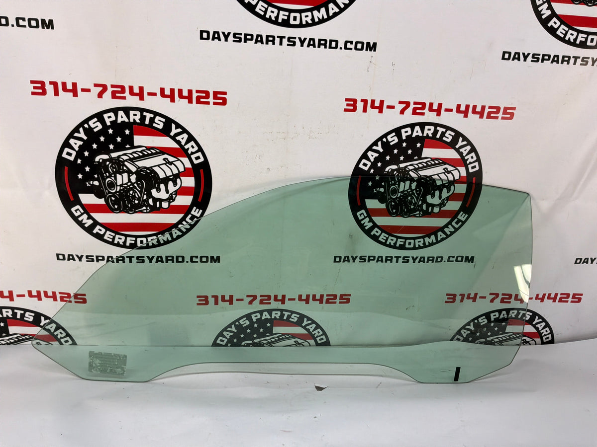 2002 Chevy Corvette Convertible LH Driver Front Door Window Glass OEM