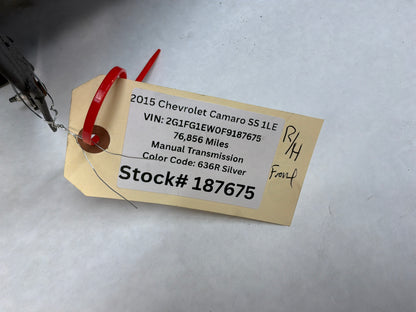 2015 Chevrolet Camaro SS 1LE RH Passenger Front Fender Wheel House Well Liner OEM