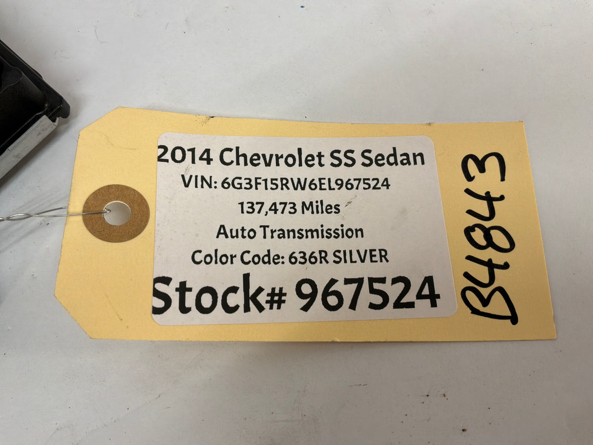 2014 Chevy Caprice PPV Fuel Pump Control Module OEM