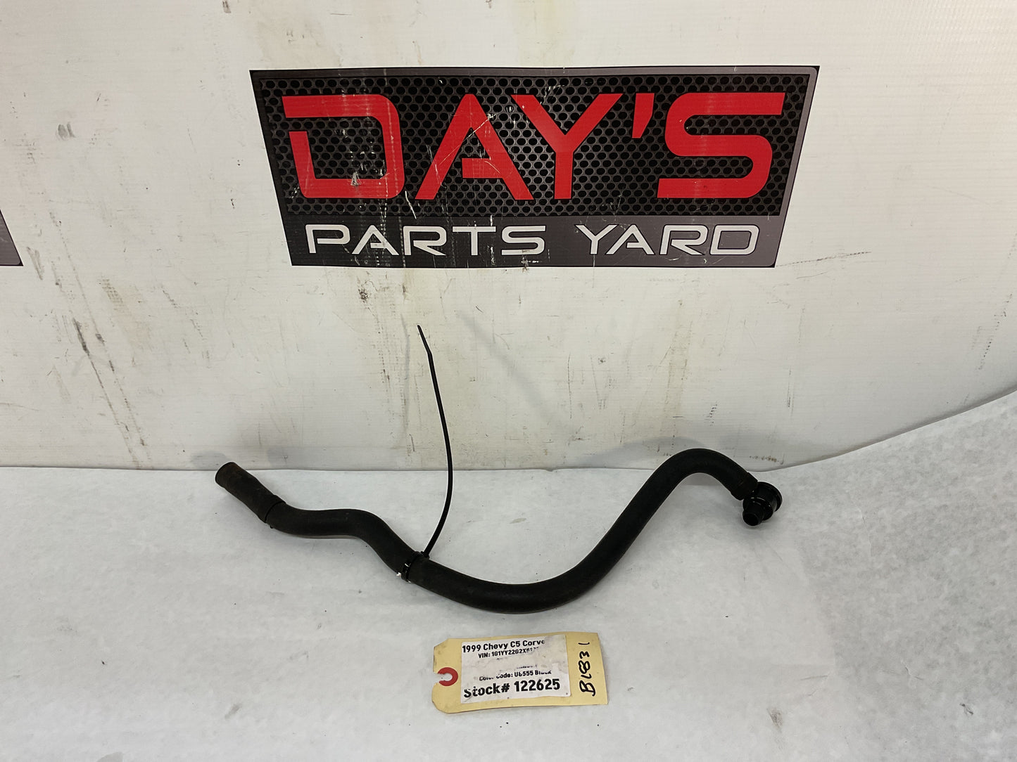 1999 Chevy C5 Corvette Power Brake Booster Vacuum Hose