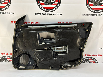 2006 Cadillac CTS-V LH Driver Front Interior Door Panel OEM