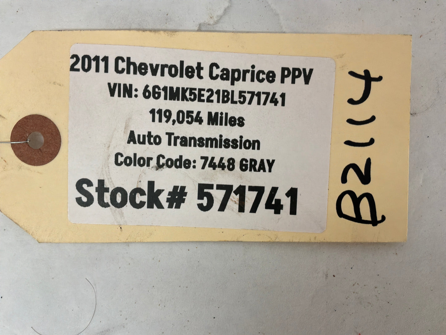 2011 Chevy Caprice PPV Driveshaft Drive Shaft Couplers Isolators OEM