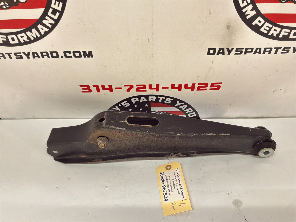 2014 Chevy SS Sedan LH Driver Rear Suspension Lower Control Arm OEM